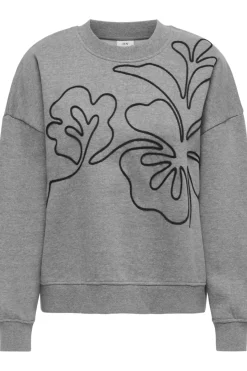 Online canoa L/S Emb Sweat Bluser & Skjorter|Sweatsæt & Comfy Wear