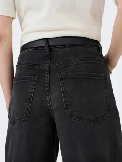 JDY Bukser, Jeans & Leggings<felina-Fina Wide Blk Jeansdnm