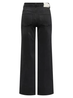 JDY Bukser, Jeans & Leggings<felina-Fina Wide Blk Jeansdnm