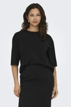 JDY Sæt 🛍️|T-Shirts & Toppe<geggo Ss O Neck Loose Top