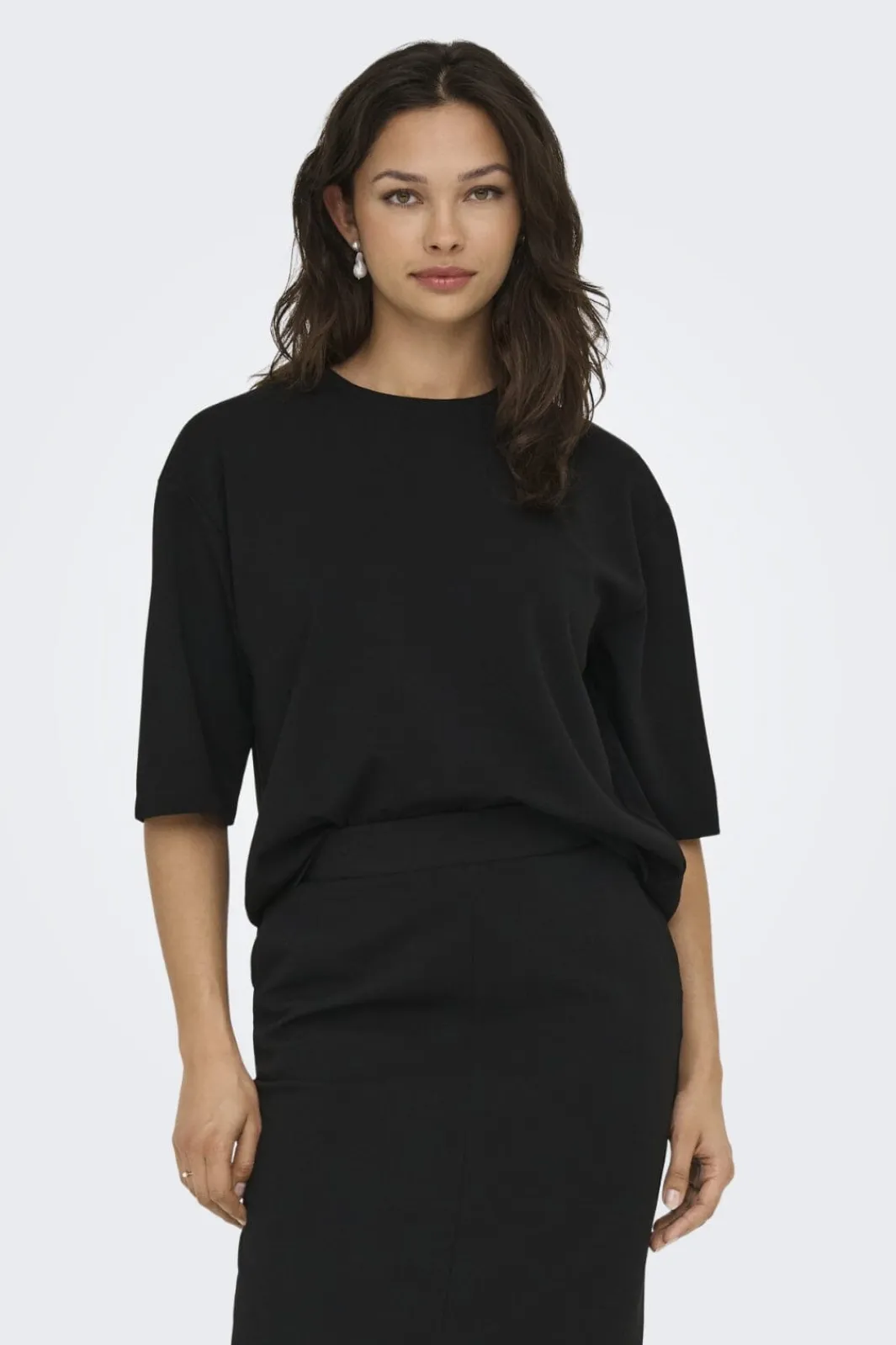 JDY Sæt 🛍️|T-Shirts & Toppe<geggo Ss O Neck Loose Top