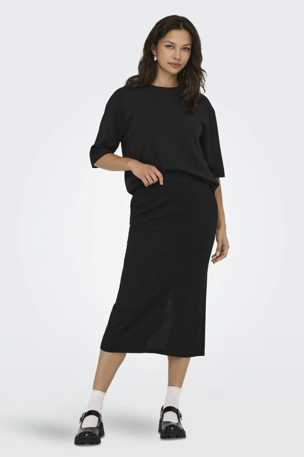 JDY Sæt 🛍️|T-Shirts & Toppe<geggo Ss O Neck Loose Top