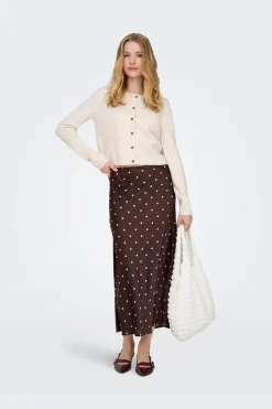 Best hailey Satin Midi Skirt Nederdele