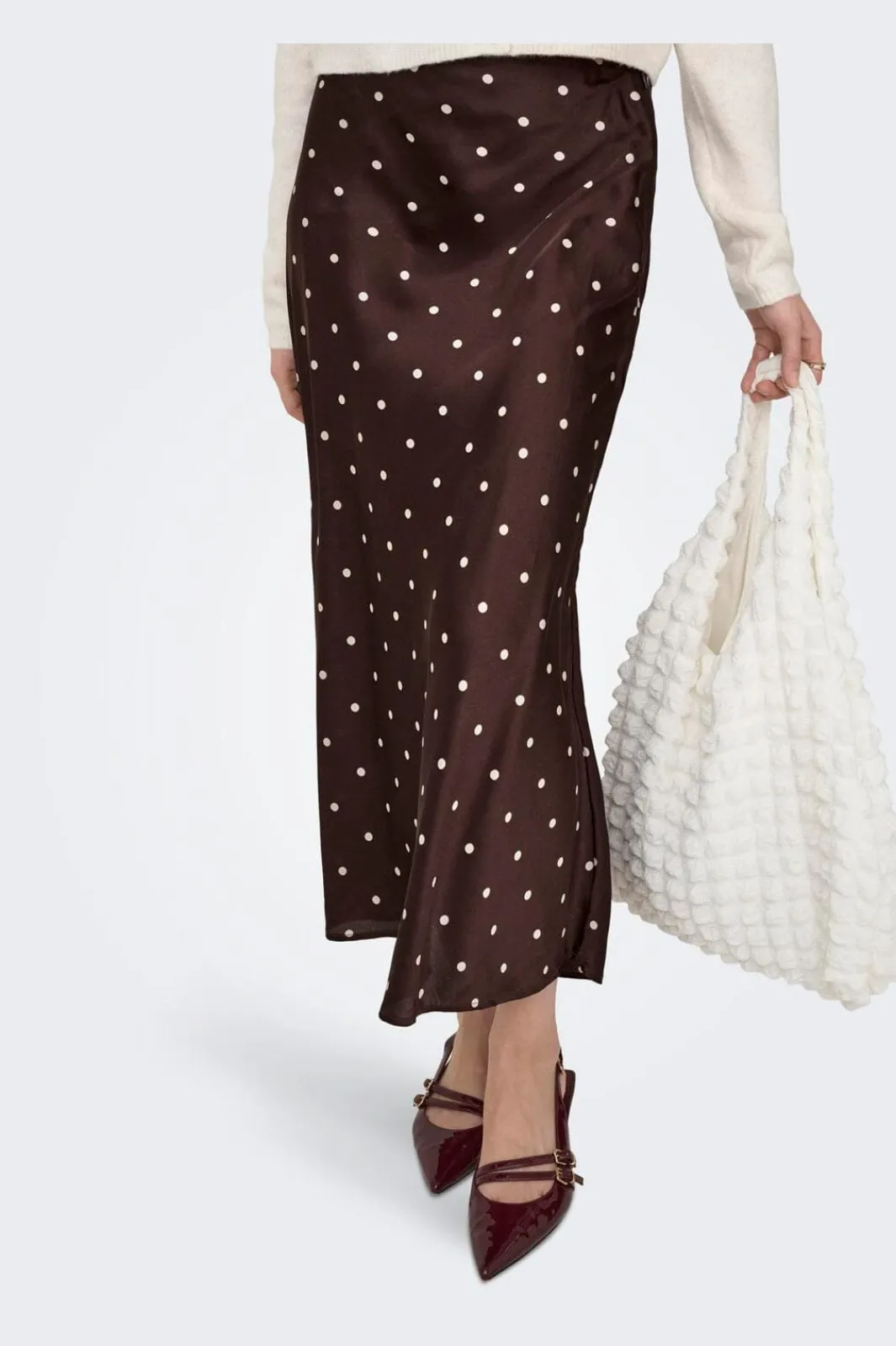 Best hailey Satin Midi Skirt Nederdele