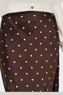 Best hailey Satin Midi Skirt Nederdele
