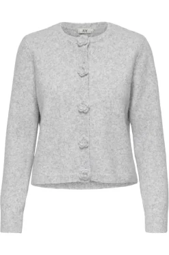 Best haylee L/S Flower Cardigan Knt Cardigans|Ammevenligt Tøj