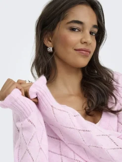 JDY Cardigans<letty L/S V-Neck Struc Cardi Knt