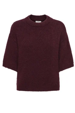 JDY Strik|Bluser & Skjorter<linea S/S Pullover O-Neck Knt