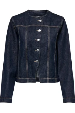 Clearance louise-Lilie Ls Button Jacket Overtøj & Jakker