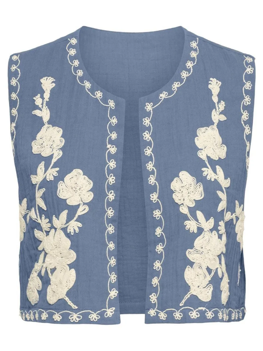 JDY Veste<marley S/L Embroidery Vest