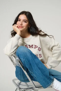 JDY Sweatsæt & Comfy Wear|Bluser & Skjorter<mesa L/S O-Neck Emb Sweat