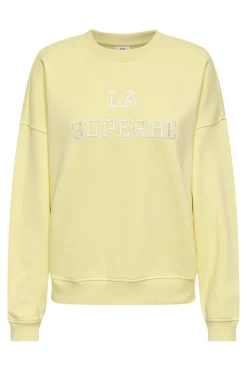 Sale mesa L/S O-Neck Emb Sweat Sweatsæt & Comfy Wear|Bluser & Skjorter