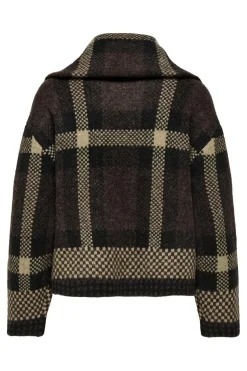 Hot phoenix L/S 2 Way Zip Jacq Cardi Knt Cardigans|Ammevenligt Tøj