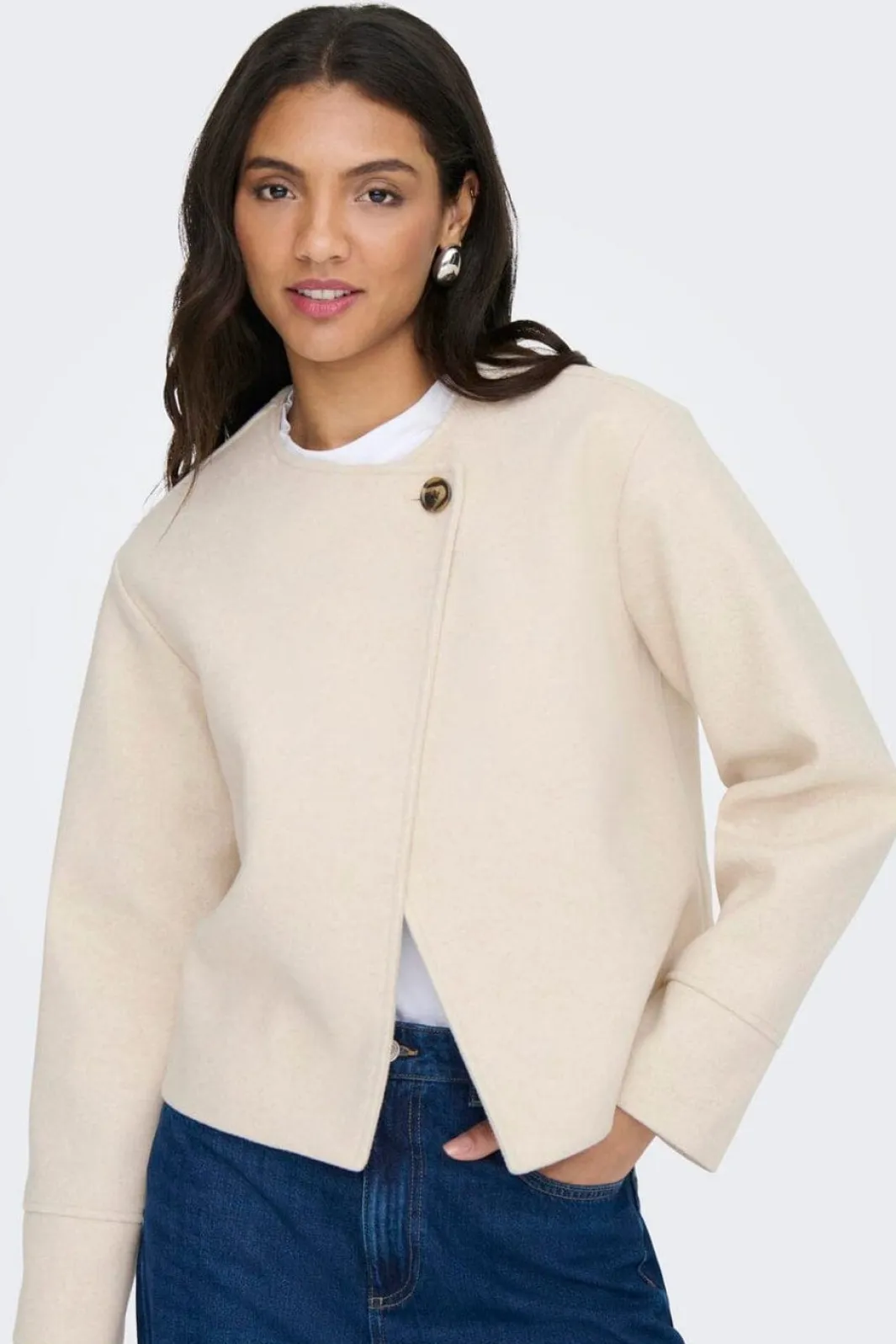 New rubin Life One Button Jacket Sij Overtøj & Jakker