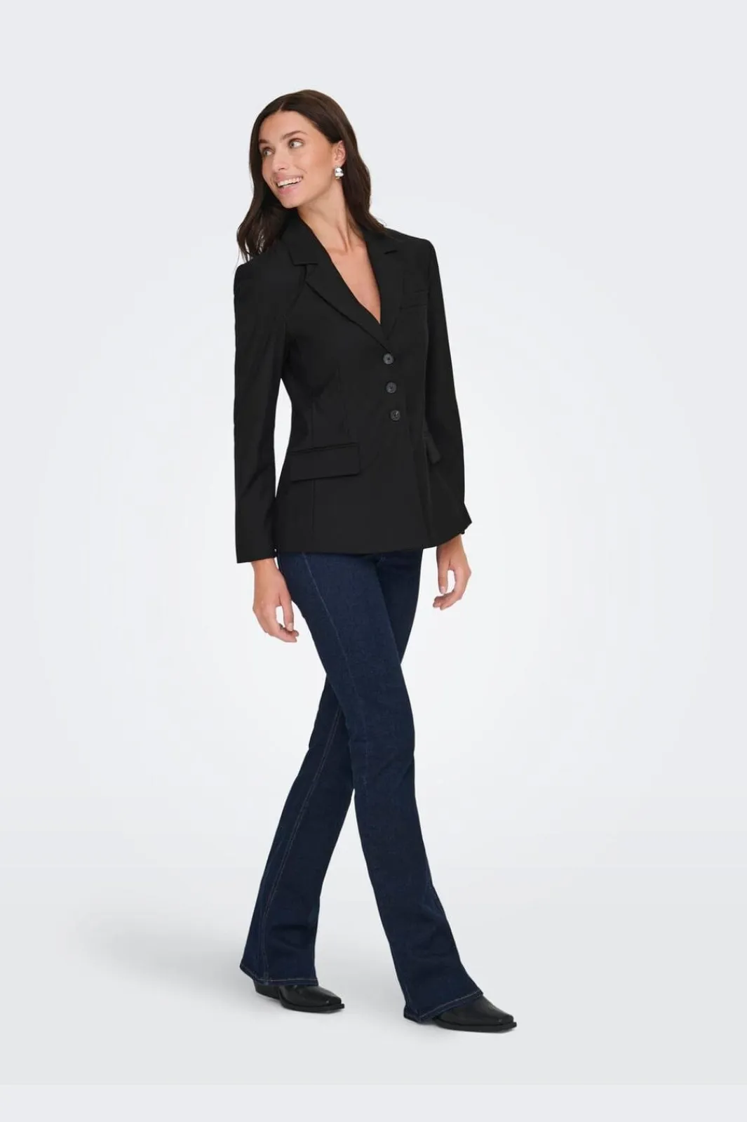 New sadie L/S Fitted Blazer Tlr Blazere