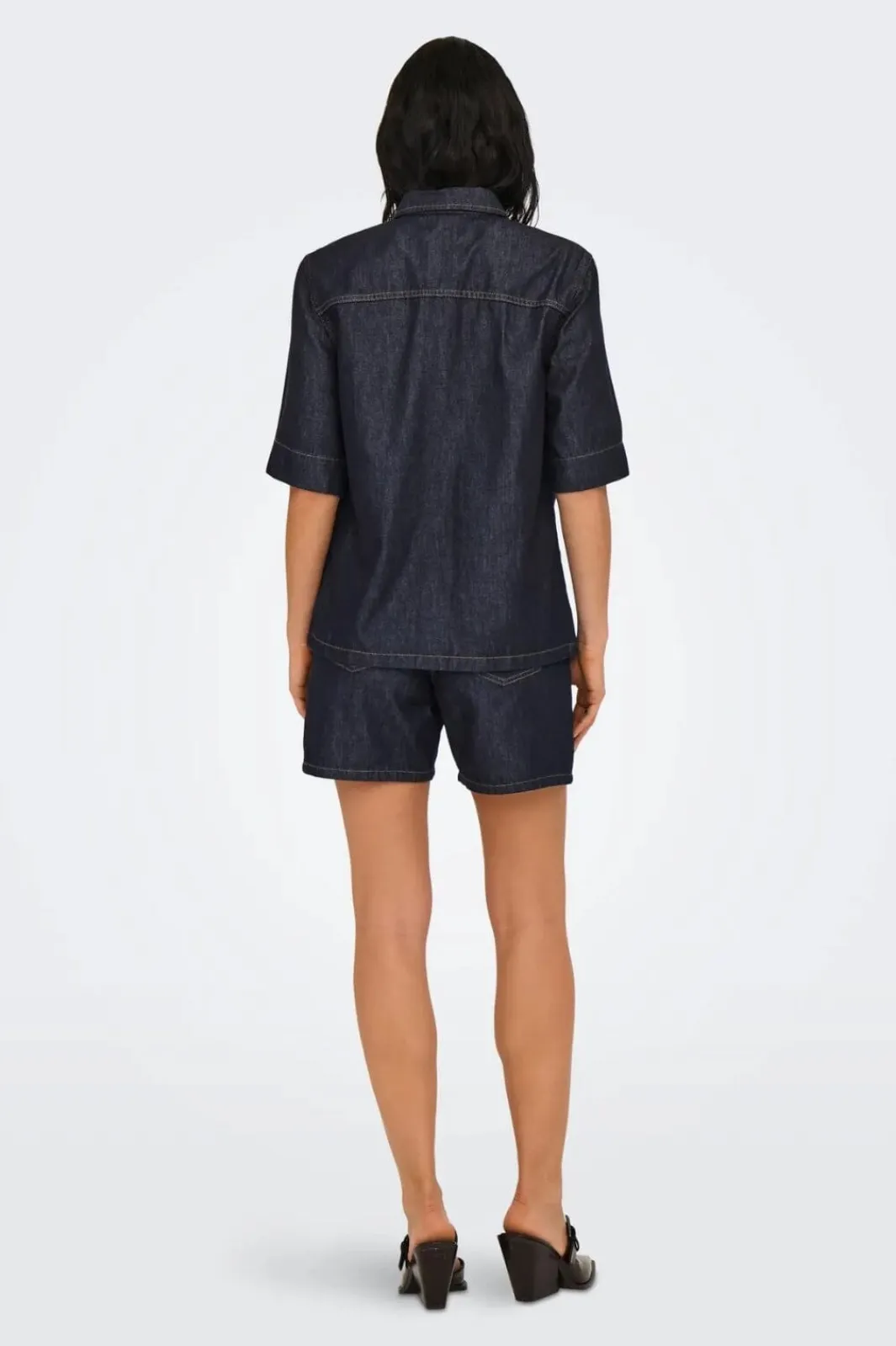 Clearance sansa Ss Oversize Shirt Db Bluser & Skjorter|Ammevenligt Tøj