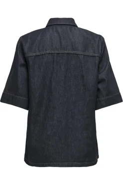 Clearance sansa Ss Oversize Shirt Db Bluser & Skjorter|Ammevenligt Tøj