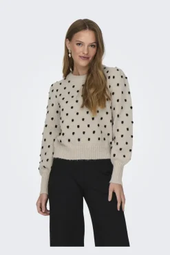 JDY Bluser & Skjorter|Strik<sigrid Life L/S On Puff Pull Knt