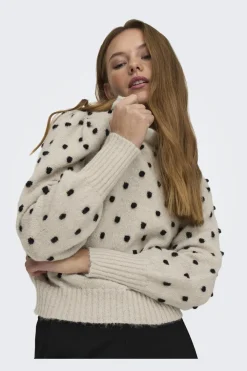 JDY Bluser & Skjorter|Strik<sigrid Life L/S On Puff Pull Knt