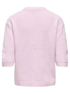 JDY Strik|Bluser & Skjorter<sonja S/S O-Neck Pullover Knt