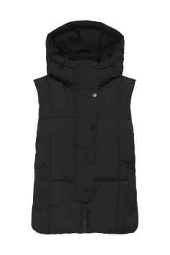 JDY Veste<wonder Short Hood Waistcoat Sij