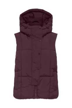 JDY Veste<wonder Short Hood Waistcoat Sij