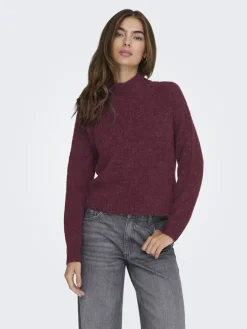 JDY Strik|Bluser & Skjorter<zoey Life L/S Hn Raglan Pul Knt