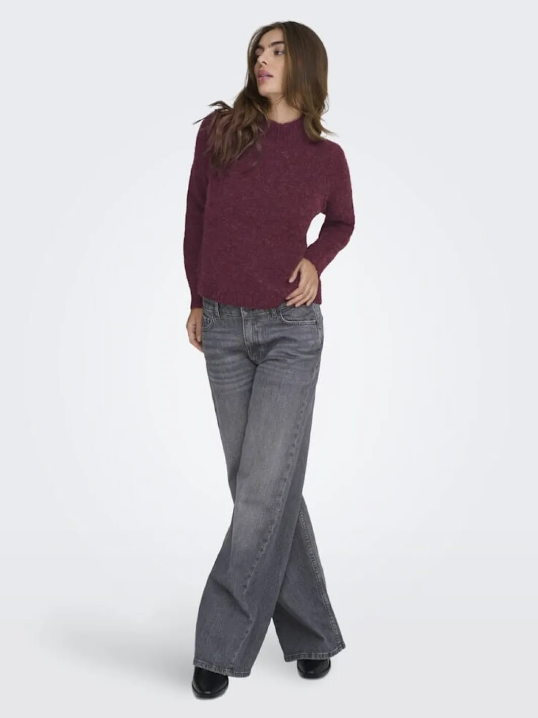 JDY Strik|Bluser & Skjorter<zoey Life L/S Hn Raglan Pul Knt