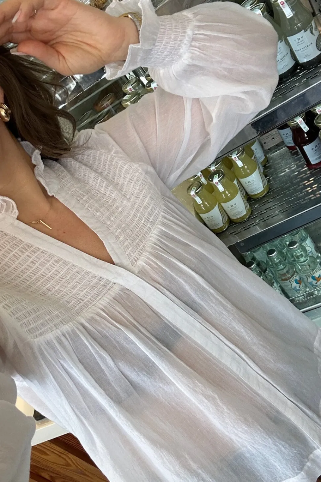 Neo Noir Bluser & Skjorter<Jill S Voile Blouse