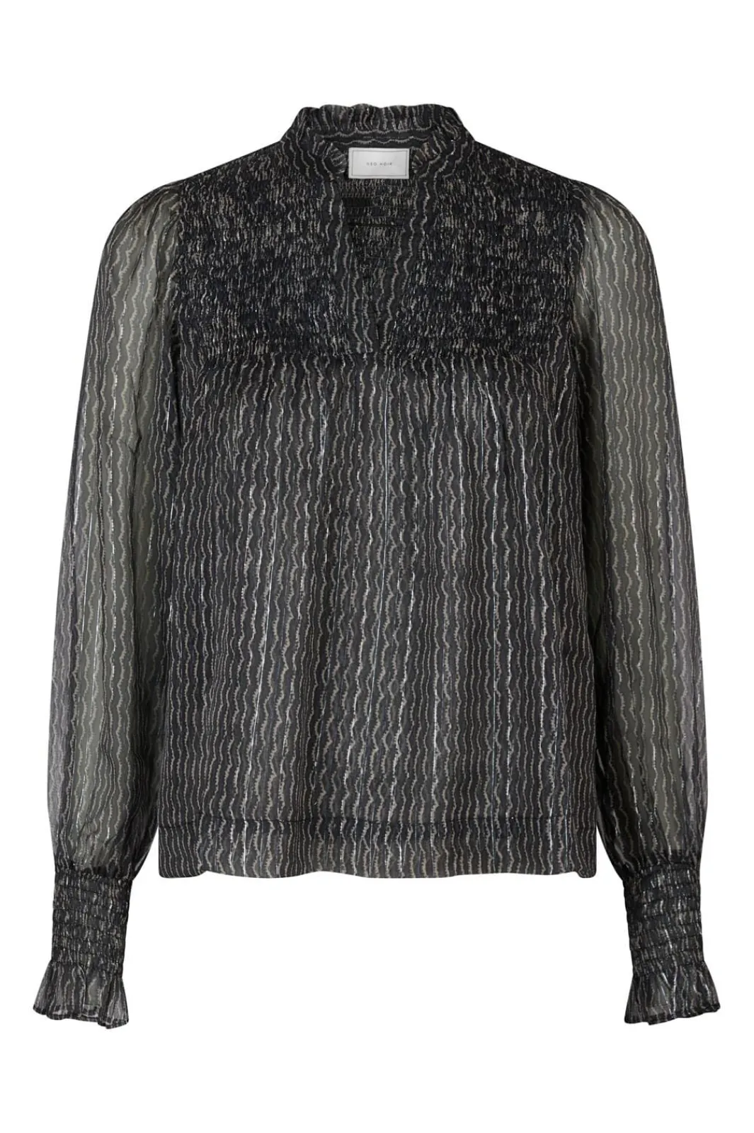 Discount Jilliana Print Blouse 163869 Bluser & Skjorter