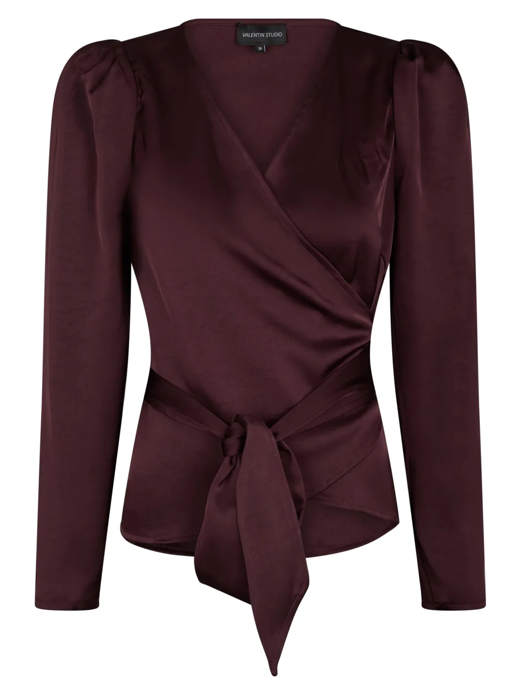 Valentin Studio Sæt 🛍️|Bluser & Skjorter<Josie Blouse Heavy Satin
