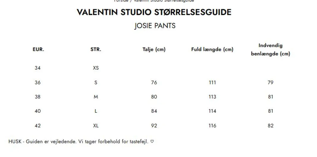 Best Josie Pants Bukser, Jeans & Leggings