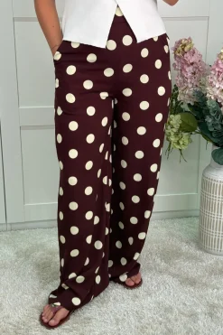 A-bee Bukser, Jeans & Leggings<Juliana Wide Dot Pants