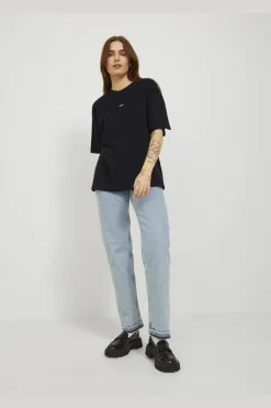 Clearance Jxandrea Loose Ss Logo Tee T-Shirts & Toppe