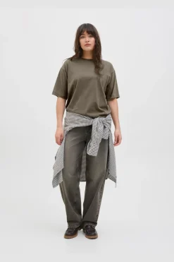 Jxandrea Wash Loose Ss Tee Sn T-Shirts & Toppe