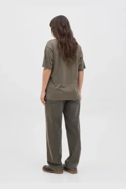 Jxandrea Wash Loose Ss Tee Sn T-Shirts & Toppe