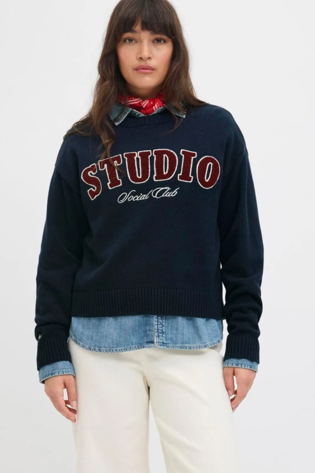 Hot Jxbrook Crew Neck Knit Strik|Bluser & Skjorter