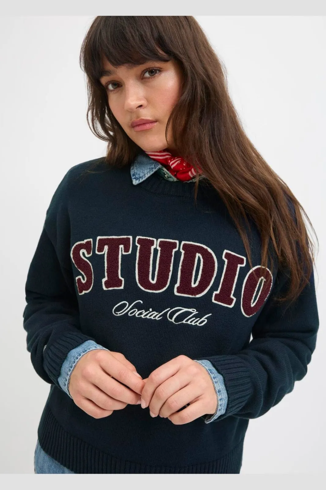Hot Jxbrook Crew Neck Knit Strik|Bluser & Skjorter