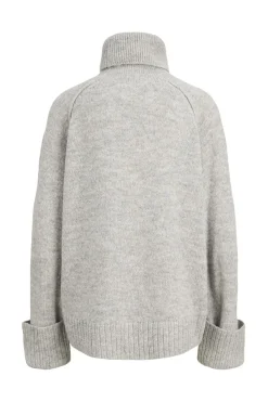 Jxellinora Raglan Roll Neck Knit Ln Bluser & Skjorter|Strik