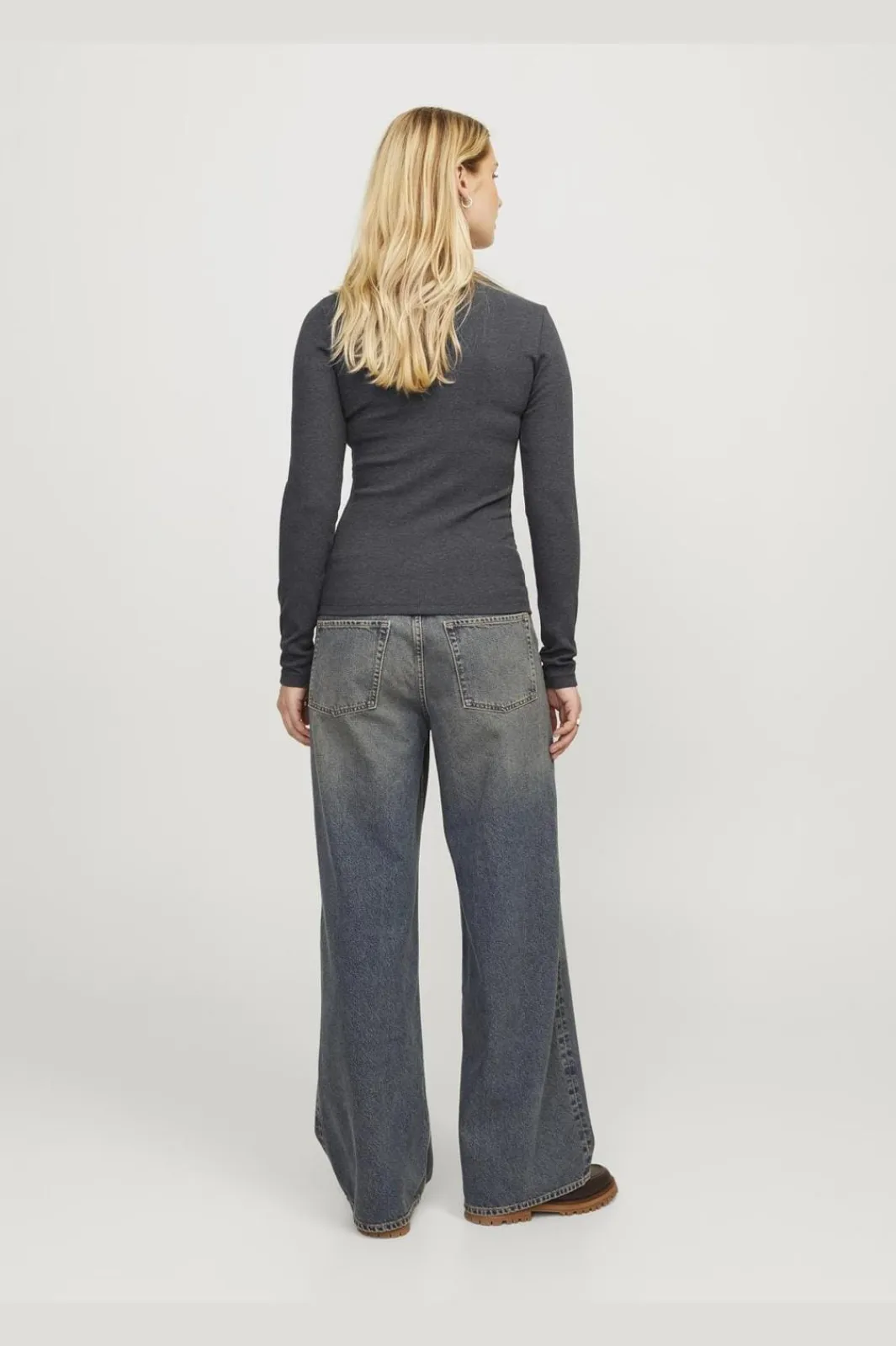 Jjxx Bluser & Skjorter<Jxfreya Str Ls Rib Tee