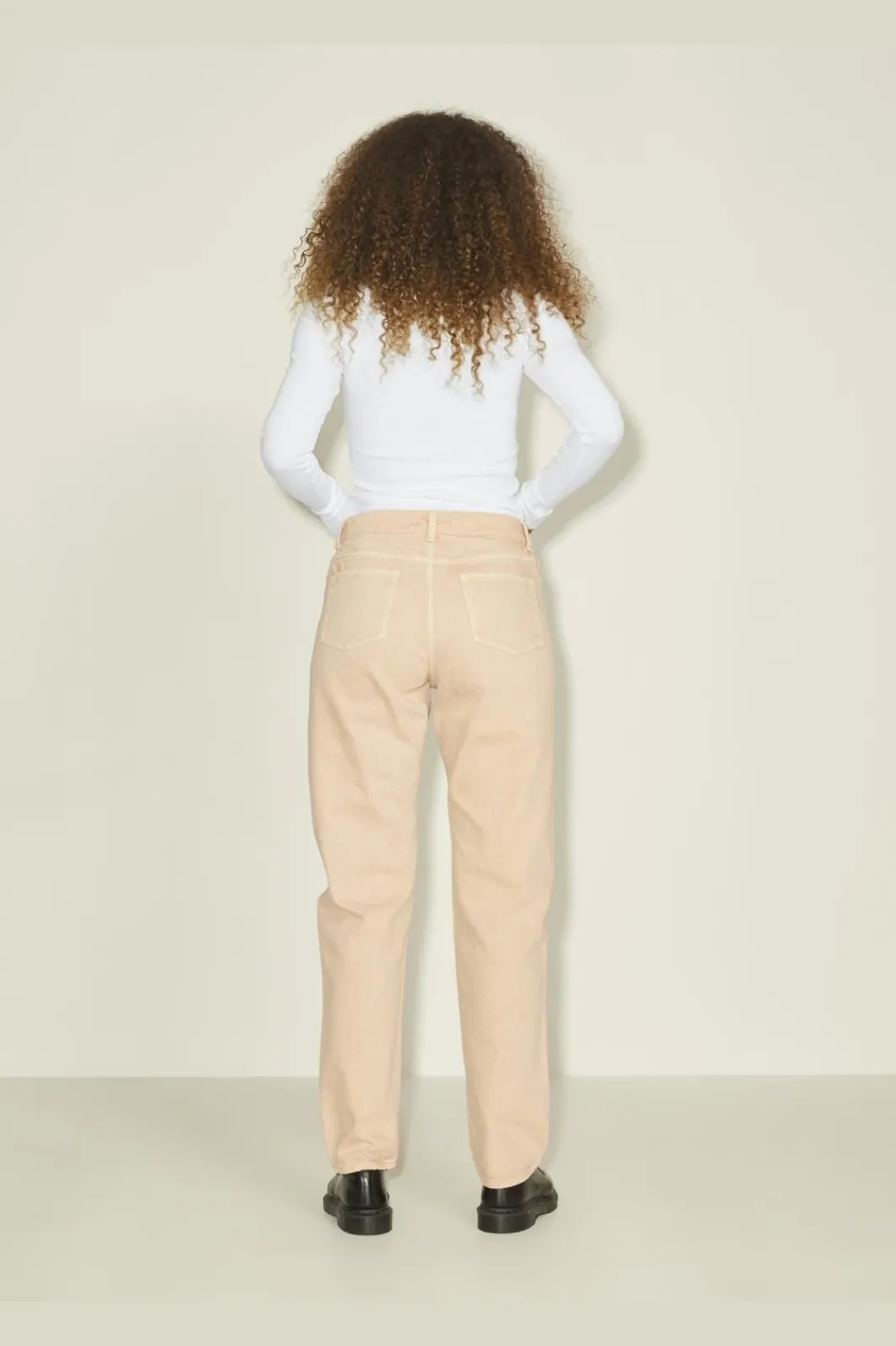 Sale Jxfreya Str Ls Rib Tee Bluser & Skjorter