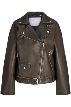 Online Jxfrida Washed Biker Jkt Sn Overtøj & Jakker