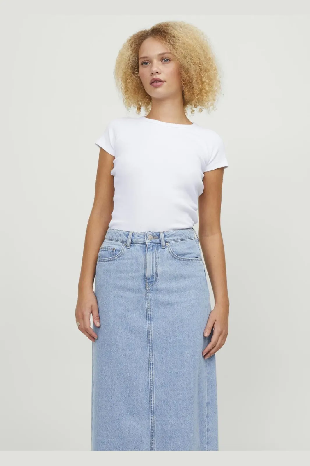 Best Jxfriend Str Ss Rib Tee T-Shirts & Toppe