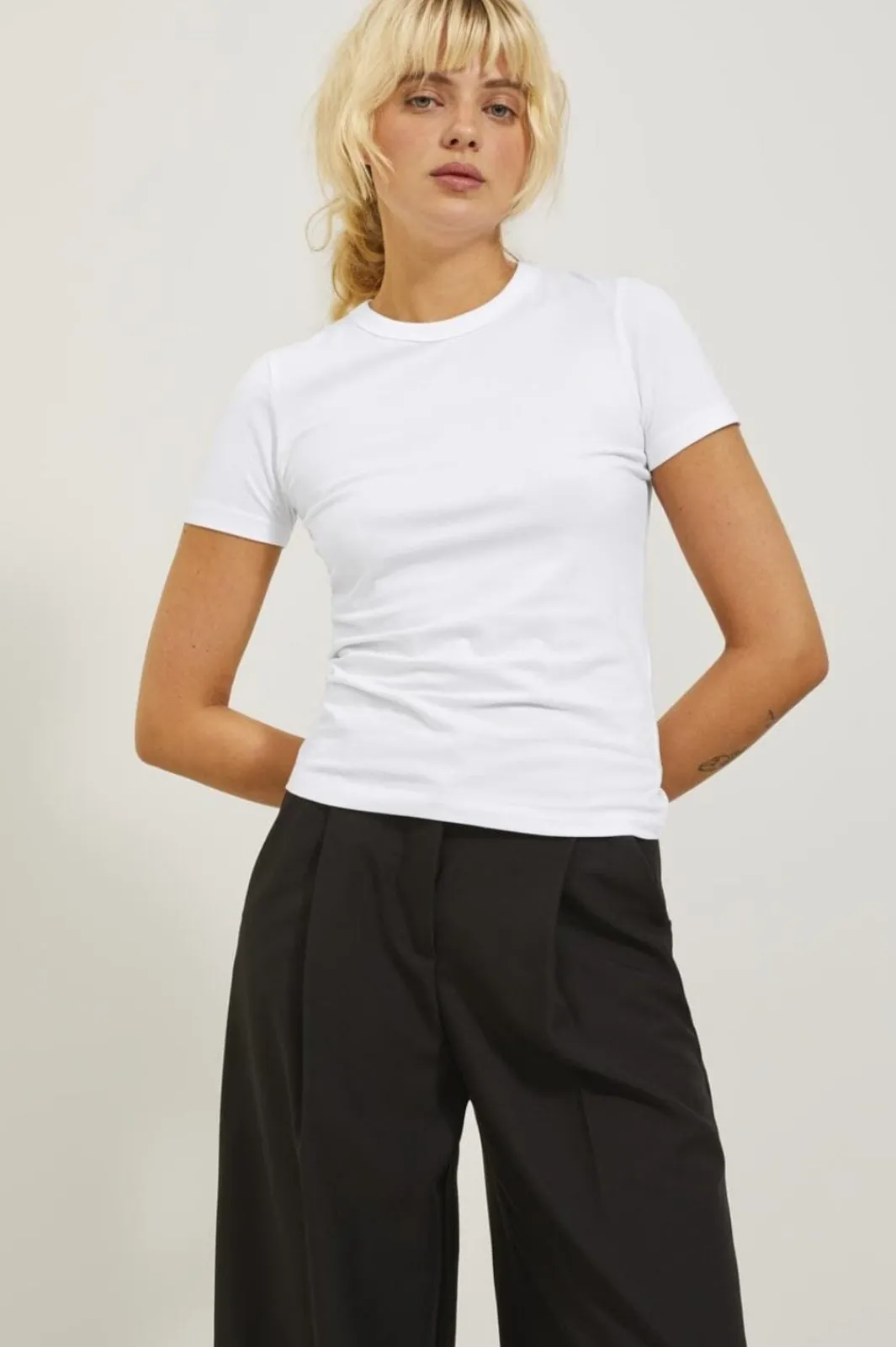 Jxgigi Str Ss Tee Sn T-Shirts & Toppe