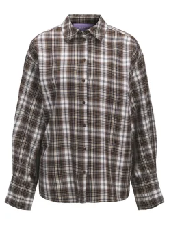 Jjxx Bluser & Skjorter|Ammevenligt Tøj<Jxhailey Bella Flannel Ls Shirt Ln