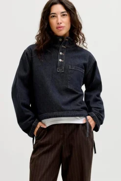 Jjxx Bluser & Skjorter<Jxlaila Ls Denim Pullover R326