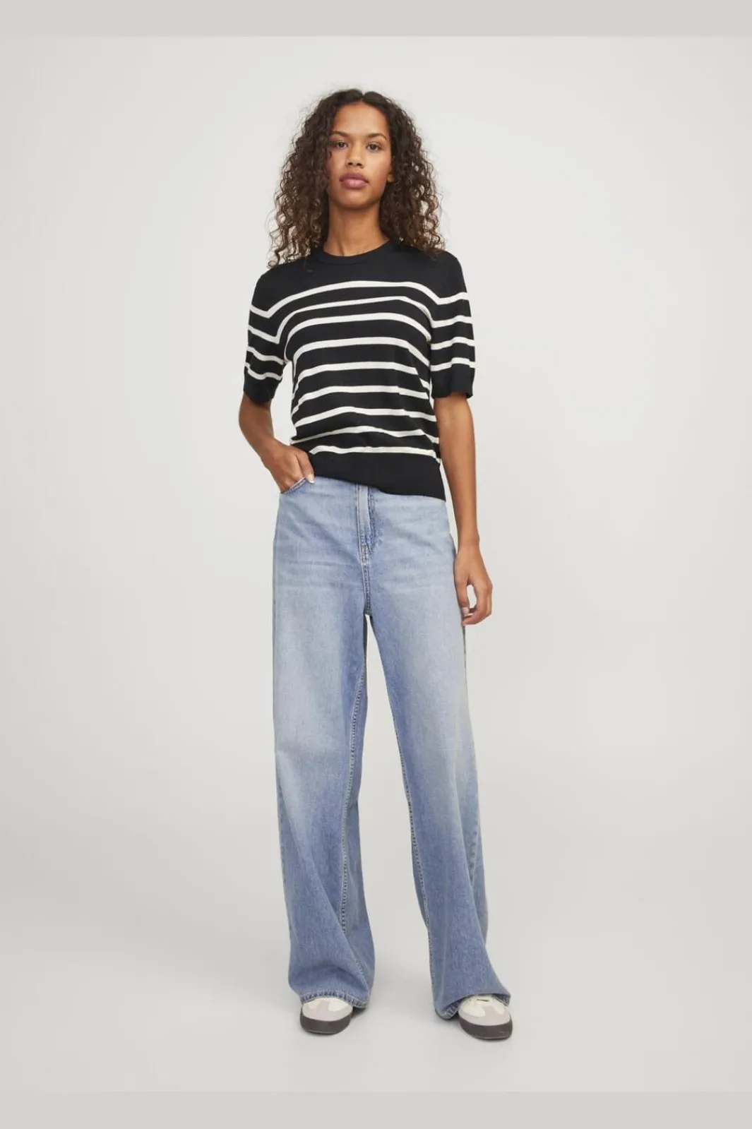 New Jxlayla Comfy Ss Knit T-Shirts & Toppe