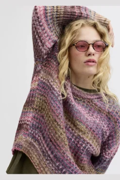 Clearance Jxsimone Space Dye Crew Neck Knit Sn Strik|Bluser & Skjorter