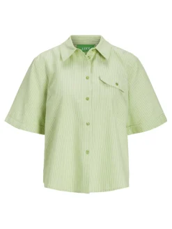 Jxsiva Oxford Ss Pocket Shirt Bluser & Skjorter|Sæt 🛍️