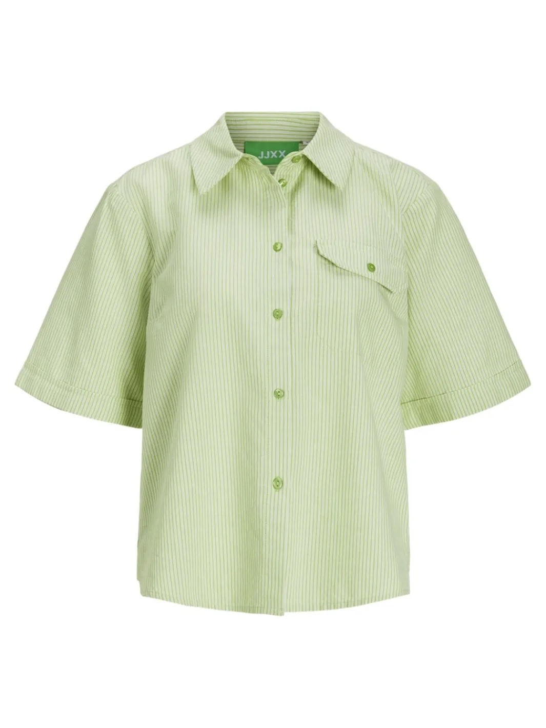 Jxsiva Oxford Ss Pocket Shirt Bluser & Skjorter|Sæt 🛍️